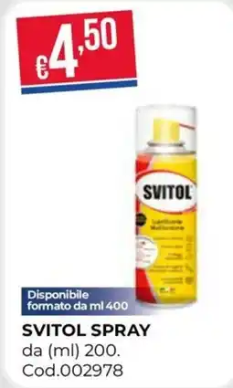 Pronto Hobby SVITOL SPRAY offerta