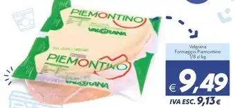 Formaggio Piemontino Valgrana