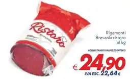 Iper Super Conveniente Rigamonti Bresaola ristoro offerta