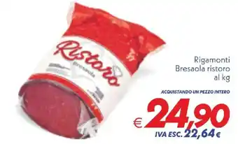 Rigamonti Bresaola ristoro