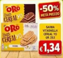 MercADone SAIWA VITASNELLA CEREAL YO offerta