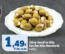 Sigma Olive Verdi In Olio Farcite Alla Mandorla offerta