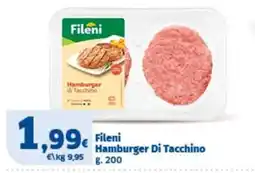 Sigma Fileni Hamburger Di Tacchino offerta