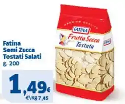 Sigma Fatina Semi Zucca Tostati Salati offerta