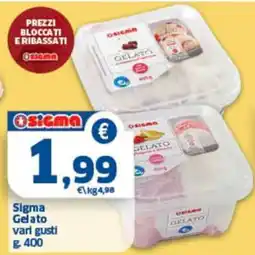Sigma Sigma Gelato offerta