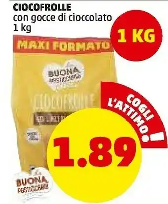 PENNY Cioccofrolle con gocce di cioccolato offerta