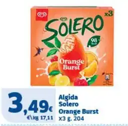 Sigma Algida Solero Orange Burst offerta