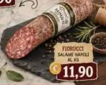MercADone Fiorucci Salame Napoli offerta
