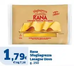 Sigma Rana Sfogliagrezza Lasagne Uovo offerta