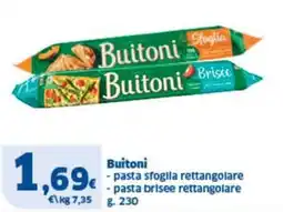 Sigma Buitoni pasta sfoglia rettangolare offerta