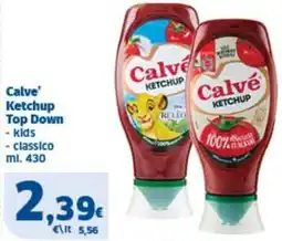 Sigma Calve' Ketchup Top Down - kids - classico offerta