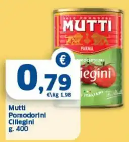 Sigma Mutti Pomodorini Cillegini offerta
