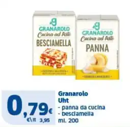 Sigma Granarolo Uht panna da cucina besclamella offerta