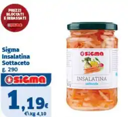 Sigma Sigma Insalatina Sottaceto offerta