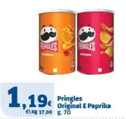 Sigma Pringles Original E Paprika offerta