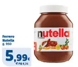 Sigma Ferrero Nutella offerta