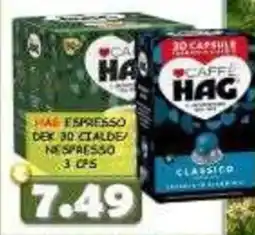 MercADone Caffè Hag Espresso offerta