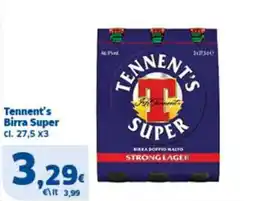 Sigma Tennent's Birra Super offerta