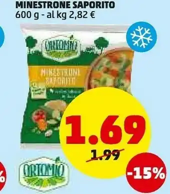 PENNY Minestrone saporite offerta