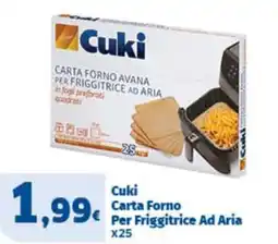 Sigma Cuki Carta Forno Per Friggitrice Ad Aria offerta