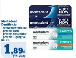 Sigma Mentadent Dentifricio offerta
