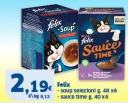 Sigma Felix soup selezionali offerta