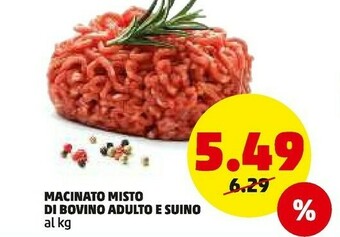 PENNY Macinato misto di bovino adulto e suino offerta