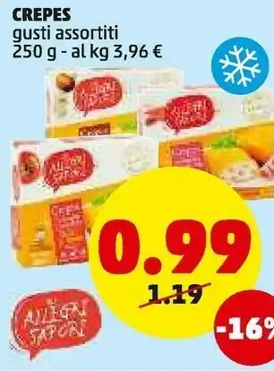 PENNY Crepes offerta