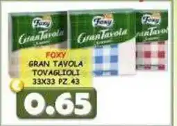 MercADone FOXY GRAN TAVOLA TOVAGLIOLI offerta