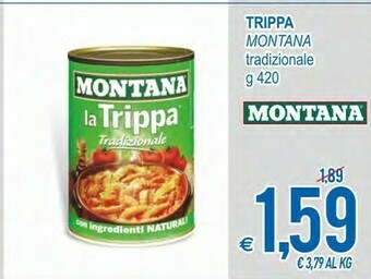 MD Discount Montana - la trippa tradizionale offerta
