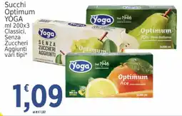 Market Ingross Succhi Optimum YOGA offerta