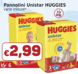 Market Ingross Pannolini Unistar HUGGIES offerta
