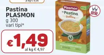 Market Ingross Pastina PLASMON offerta