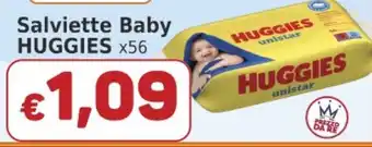 Market Ingross Salviette Baby HUGGIES offerta