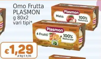 Market Ingross Omo Frutta PLASMON offerta
