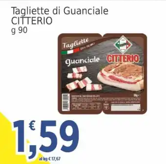 Market Ingross Tagliette di Guanciale CITTERIO offerta