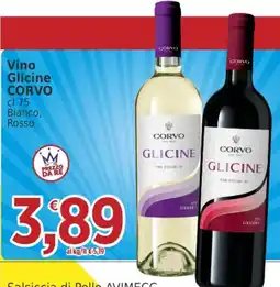 Market Ingross Vino Glicine CORVO offerta