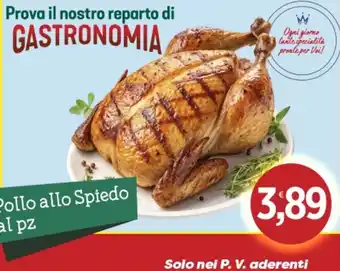 Market Ingross Pollo allo Spiedo offerta