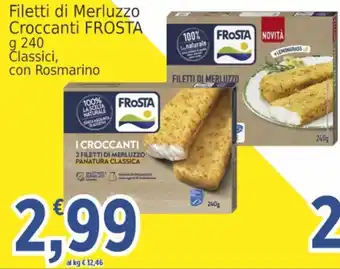 Market Ingross Filetti di Merluzzo Croccanti FROSTA offerta