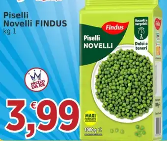 Market Ingross Piselli Novelli FINDUS offerta