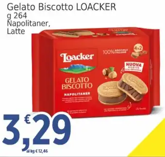 Market Ingross Gelato Biscotto LOACKER offerta