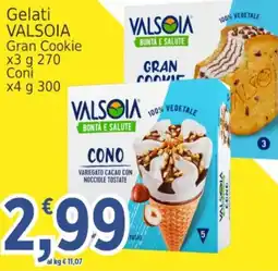 Market Ingross Gelati VALSOIA Gran Cookie offerta