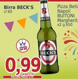 Market Ingross Birra BECK'S offerta