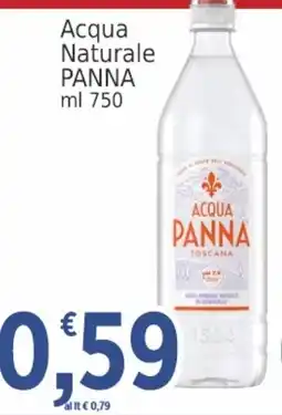 Market Ingross Acqua Naturale Panna offerta
