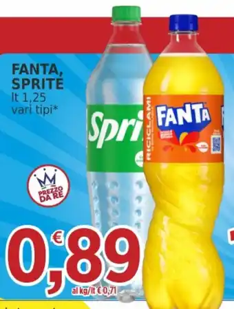 Market Ingross Fanta, Sprite offerta