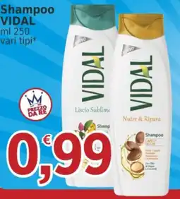 Market Ingross Shampoo VIDAL offerta