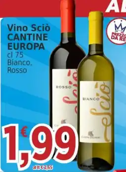 Market Ingross Vino Sciò Cantine Europa offerta
