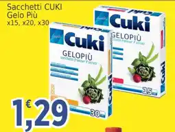 Market Ingross Sacchetti CUKI Gelo Più offerta