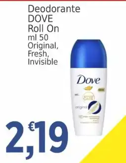 Market Ingross Deodorante DOVE Roll On offerta