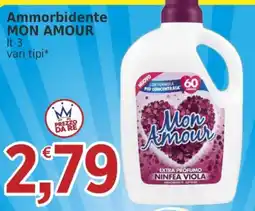 Market Ingross Ammorbidente Mon Amour offerta